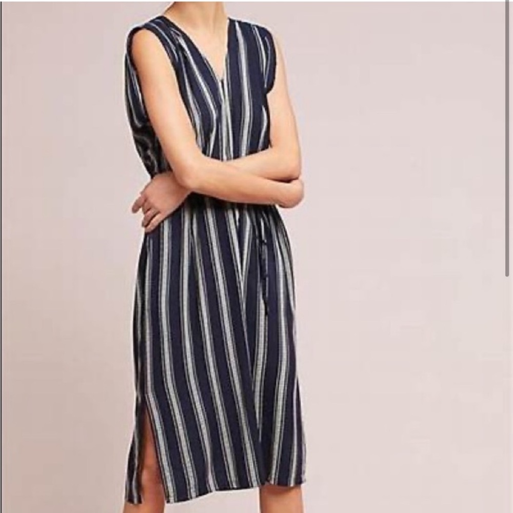 ANTHROPOLOGIE PLEATED TUNIC DRESS - Picture 2 of 6